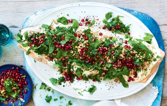 Tarator-style-baked-salmon