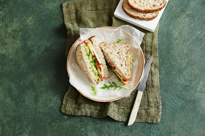 haloumi sandwich