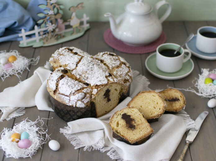 Colomba Pistacchio e Cioccolato